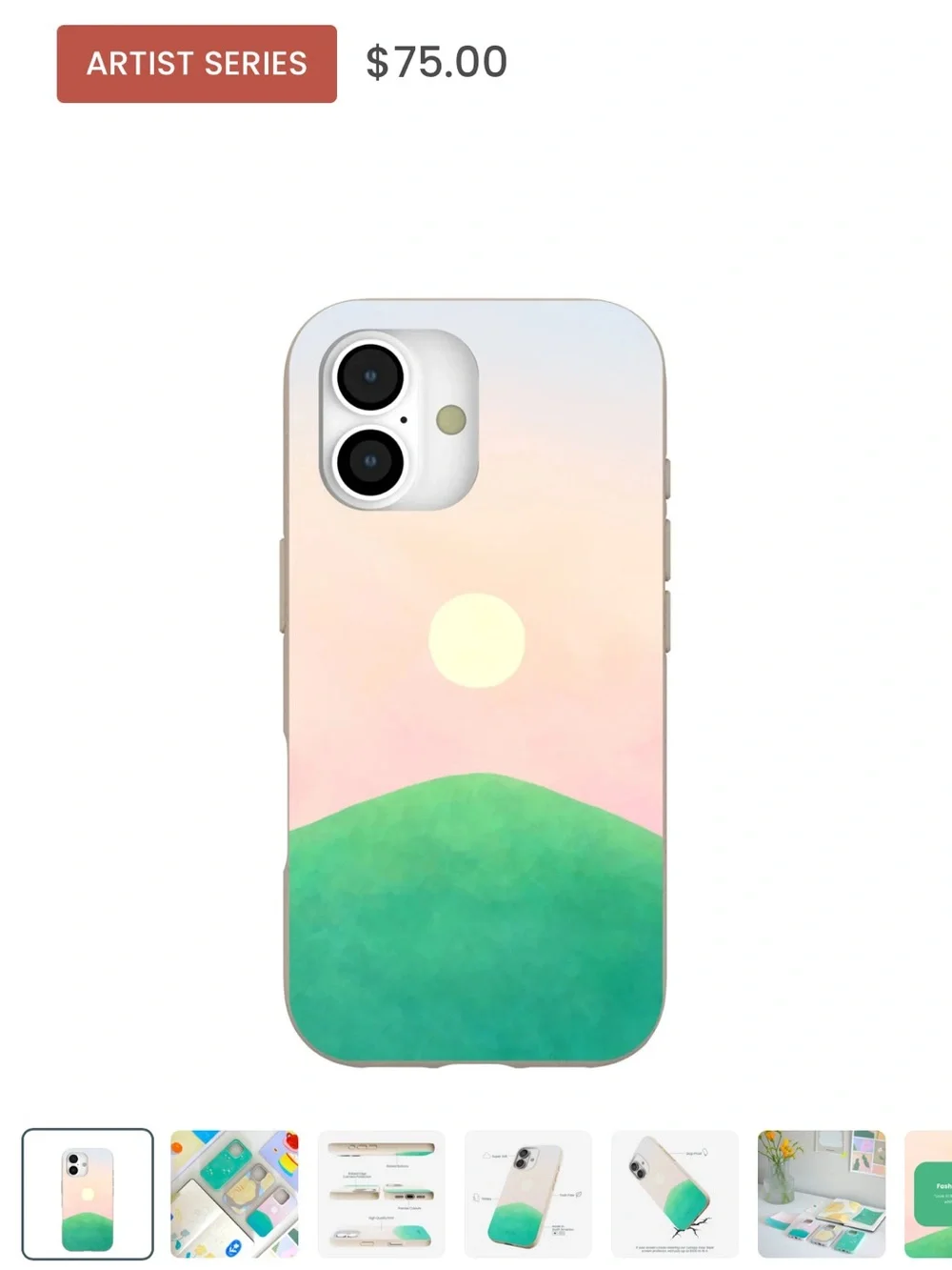 Pela x Katie Waiyu iPhone Air Case